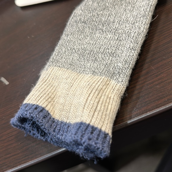 Goodhew men’s Durango lambswool alpaca wool socks in 
Grey - Picture 9 of 9